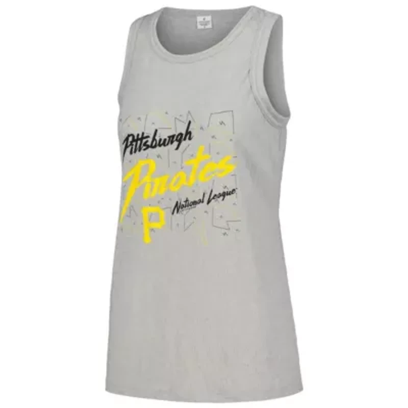 MLB Pittsburgh Pirates Gauze High Neck Tank Top