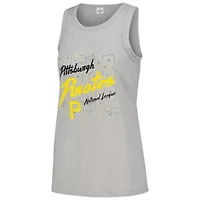 MLB Pittsburgh Pirates Gauze High Neck Tank Top