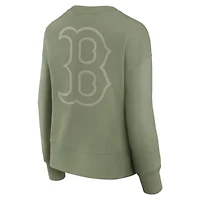 Boston Red Sox MLB Fanatics Elements Flow Pullover Sweatshirt