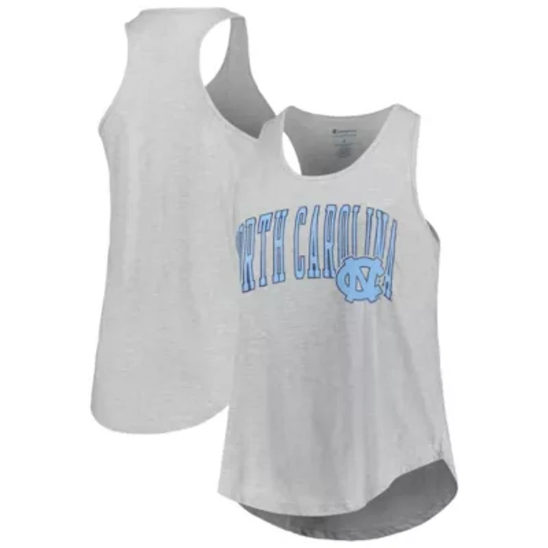 NCAA North Carolina Tar Heels Arch Logo Racerback Scoop Neck Tank Top