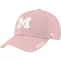NCAA Light Michigan Wolverines Dusty Miata Clean Up Adjustable Hat