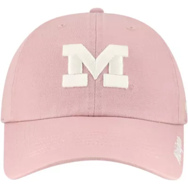 NCAA Light Michigan Wolverines Dusty Miata Clean Up Adjustable Hat