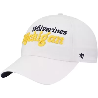 NCAA Michigan Wolverines Pensacola Clean Up Adjustable Hat
