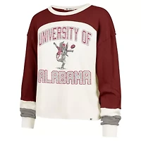 Alabama Crimson Tide NCAA Double Header Curve Raglan Long Sleeve T-Shirt