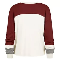 Alabama Crimson Tide NCAA Double Header Curve Raglan Long Sleeve T-Shirt
