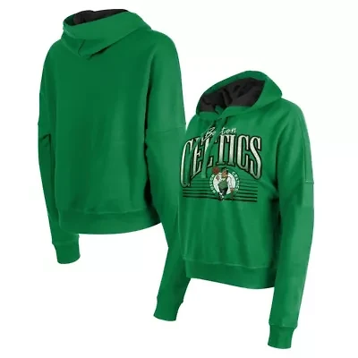 NBA Kelly Boston Celtics Boxy Pullover Hoodie