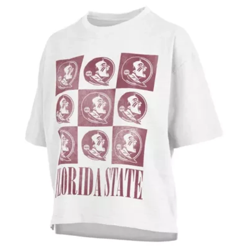 NCAA Florida State Seminoles Motley Crew Andy Waist Length Oversized T-Shirt