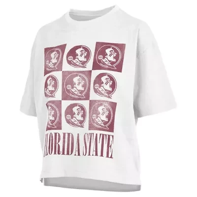 NCAA Florida State Seminoles Motley Crew Andy Waist Length Oversized T-Shirt