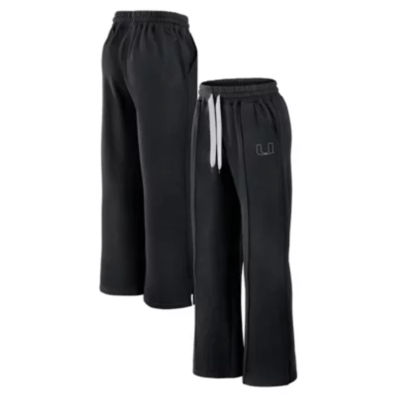 Miami (FL) Hurricanes NCAA Fanatics Prime Supersoft Fleece Flaired Sweatpants