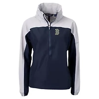 Boston Red Sox MLB City Connect Charter Eco Recycled Half-Zip Anorak Jacket