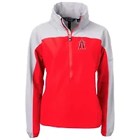 MLB Los Angeles Angels City Connect Charter Eco Recycled Half-Zip Anorak Jacket