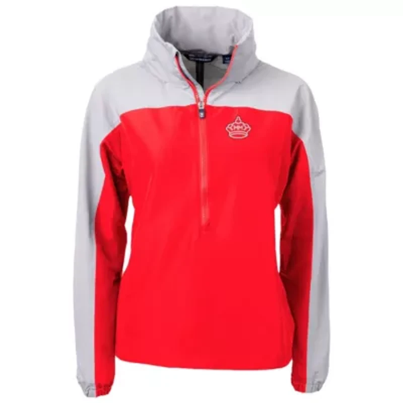 MLB Miami Marlins City Connect Charter Eco Recycled Half-Zip Anorak Jacket