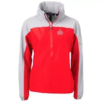 MLB Miami Marlins City Connect Charter Eco Recycled Half-Zip Anorak Jacket