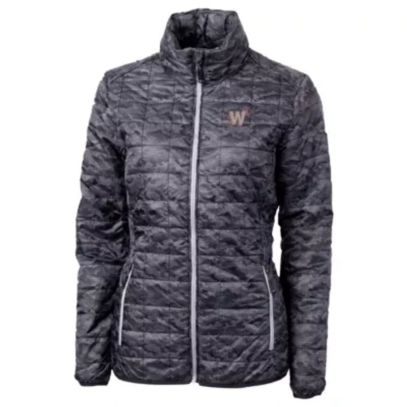 MLB Washington Nationals City Connect Rainier PrimaLoft Eco Insulated Full-Zip Printed Puffer Jacket
