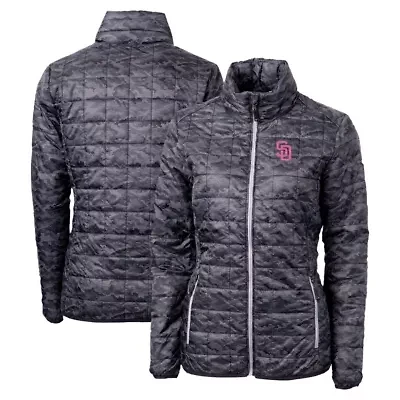 MLB San Diego Padres City Connect Rainier PrimaLoft Eco Insulated Full-Zip Printed Puffer Jacket