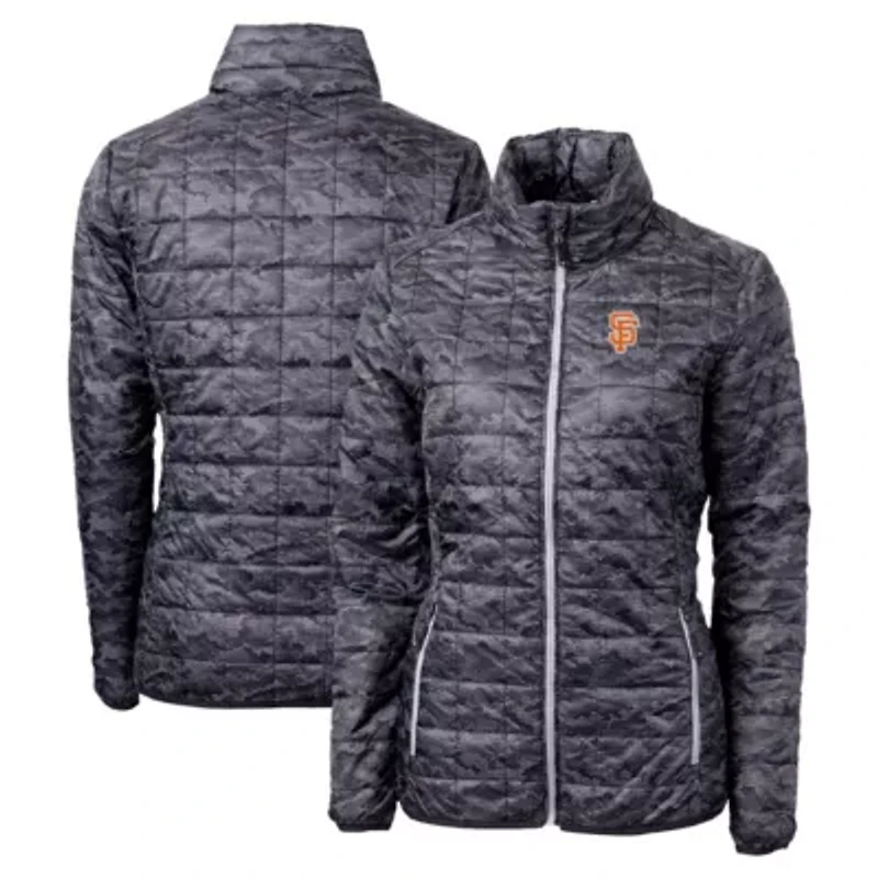 MLB San Francisco Giants City Connect Rainier PrimaLoft Eco Insulated Full-Zip Printed Puffer Jacket