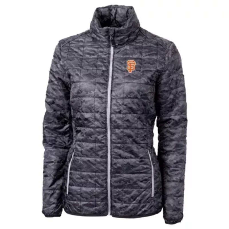 MLB San Francisco Giants City Connect Rainier PrimaLoft Eco Insulated Full-Zip Printed Puffer Jacket