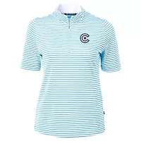 MLB Powder Chicago Cubs City Connect Virtue Eco Pique Stripe Recycled Top