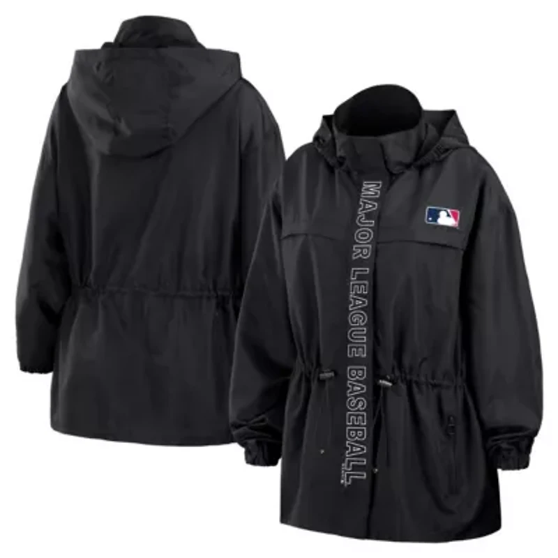 MLB Merchandise Full-Zip Windbreaker Hoodie Jacket