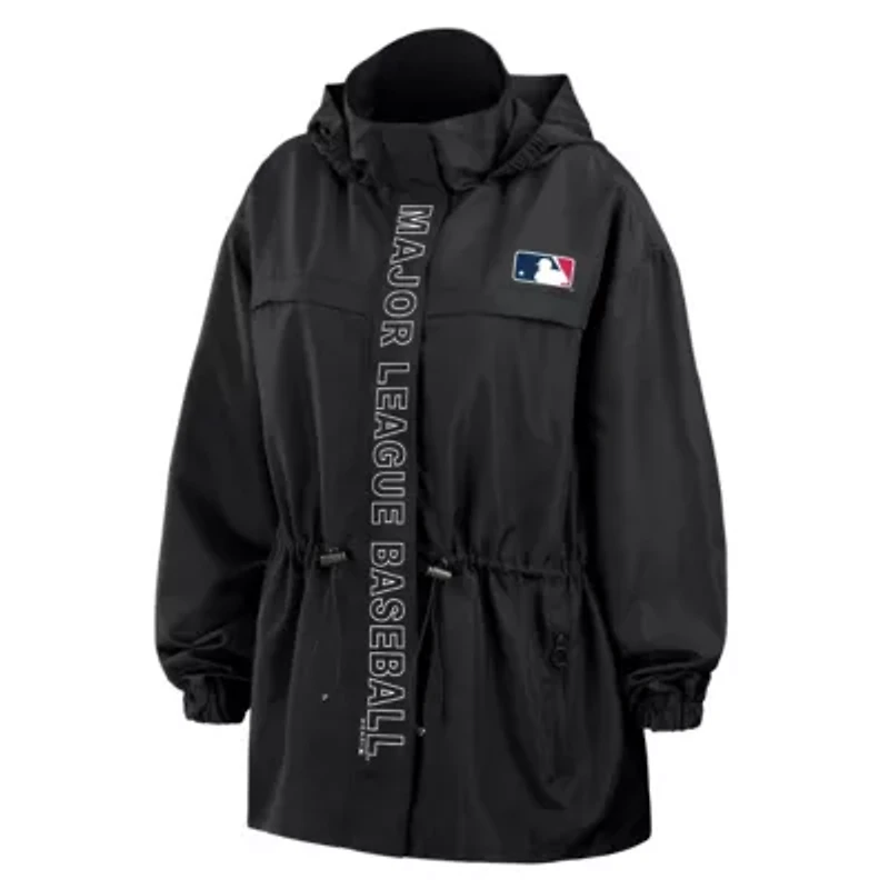 MLB Merchandise Full-Zip Windbreaker Hoodie Jacket