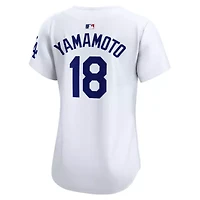 MLB Nike Yoshinobu Yamamoto Los Angeles Dodgers Home Limited Player Jersey