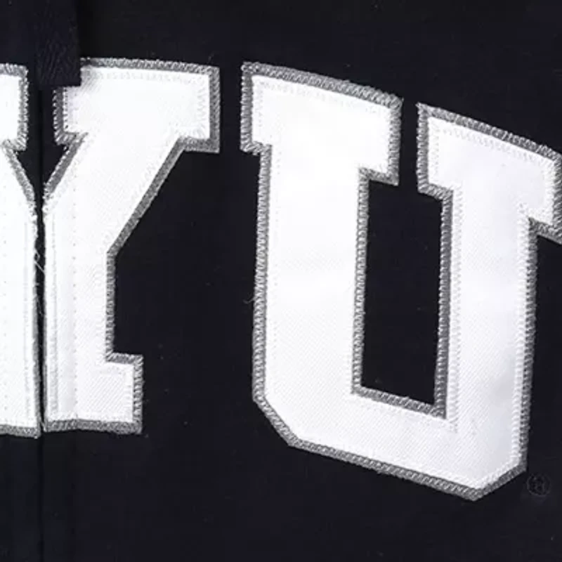 NCAA BYU Cougars Arched Name Full-Zip Hoodie