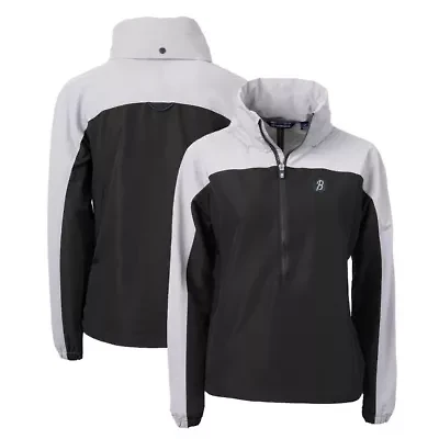 MLB Baltimore Orioles City Connect Charter Eco Recycled Half-Zip Anorak Jacket