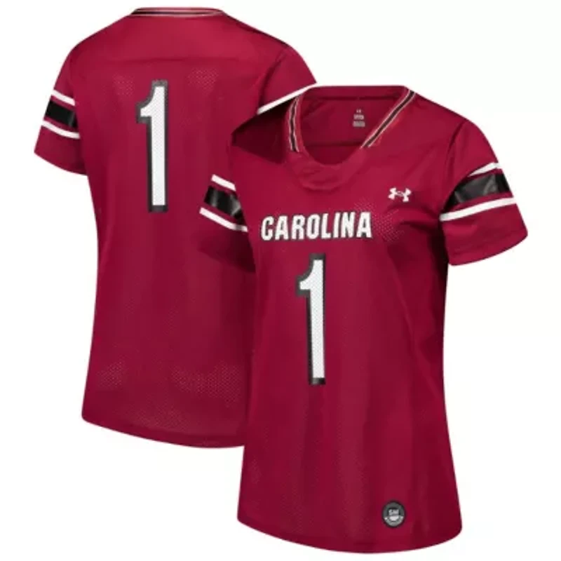 NCAA Under Armour #1 South Carolina Gamecocks Replica Football Jersey