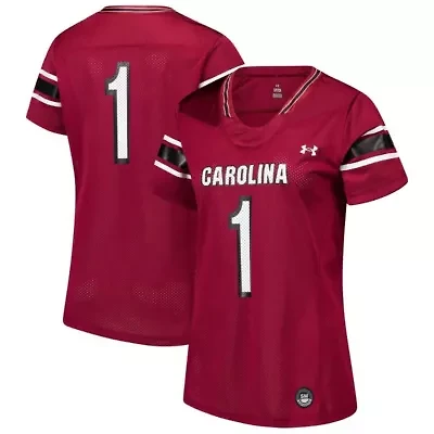 NCAA Under Armour #1 South Carolina Gamecocks Replica Football Jersey