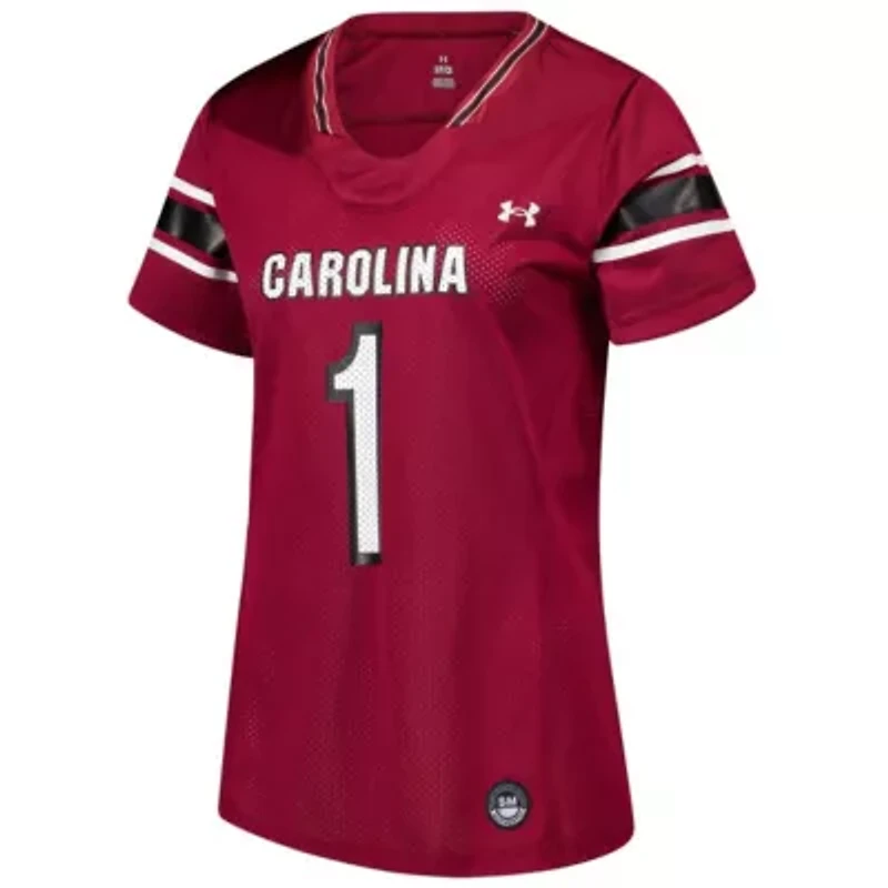 NCAA Under Armour #1 South Carolina Gamecocks Replica Football Jersey