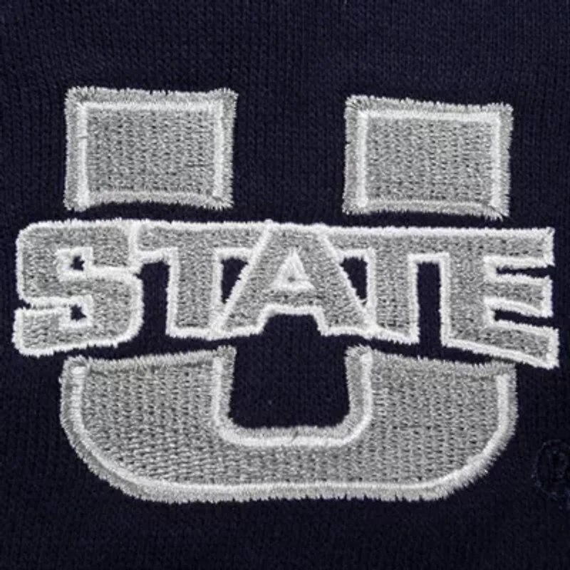 NCAA Utah State Aggies Arched Name Full-Zip Hoodie