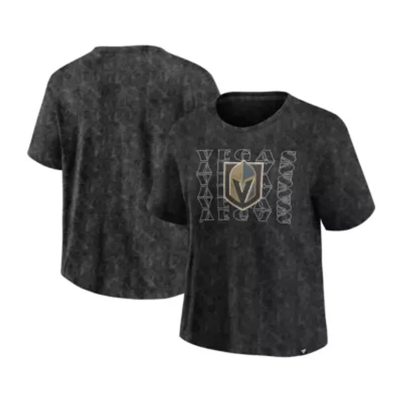 NHL Fanatics Vegas Golden Knights Faded Wash T-Shirt
