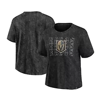NHL Fanatics Vegas Golden Knights Faded Wash T-Shirt