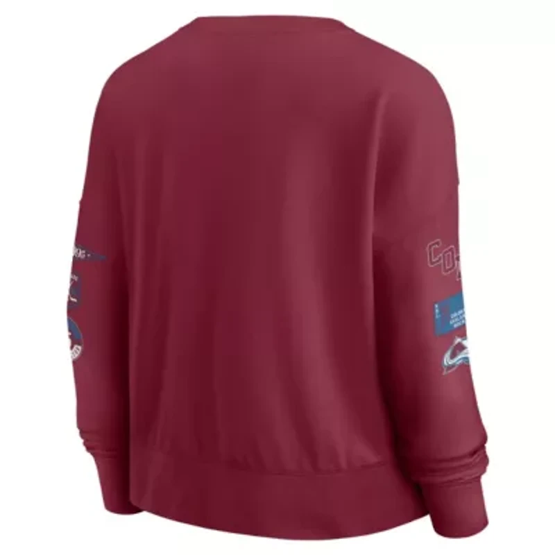 NHL Fanatics Colorado Avalanche Go Team Pullover Sweatshirt