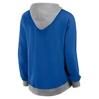 NHL Logo Athletic St. Louis Blues Hit It French Terry Full-Zip Hoodie
