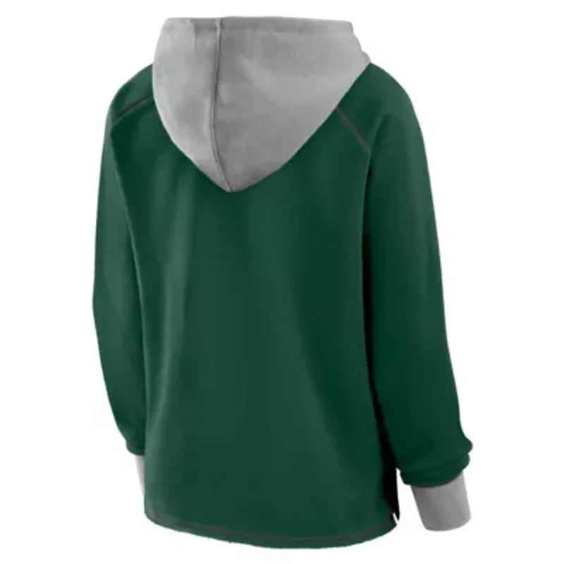 NBA Logo Athletic Hunter Milwaukee Bucks Boom Pullover Hoodie