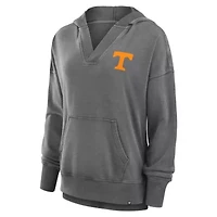 NCAA Fanatics Tennessee Volunteers Initiative Snow Wash French Terry V-Neck Pullover Hoodie