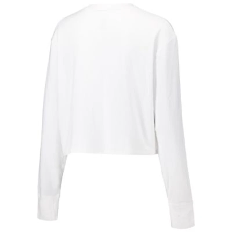 NCAA Under Armour South Carolina Gamecocks Inline All Day Tri-Blend Cropped Long Sleeve T-Shirt