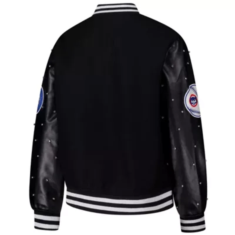 MLB Chicago Cubs Full-Snap Varsity Jacket