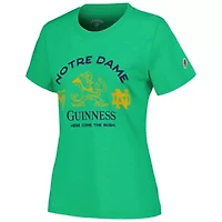 Multi-Team NCAA Notre Dame Fighting Irish x Guinness Arch Tri-Blend T-Shirt