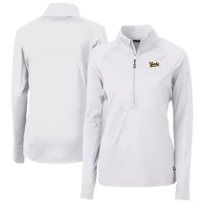 NCAA Vanderbilt Commodores Vault DryTec Adapt Eco Knit Stretch Recycled Raglan Half-Zip Top