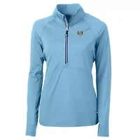 NCAA Carolina North Tar Heels Vault DryTec Adapt Eco Knit Stretch Recycled Raglan Half-Zip Top