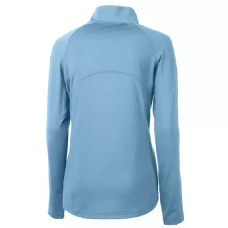 NCAA Carolina North Tar Heels Vault DryTec Adapt Eco Knit Stretch Recycled Raglan Half-Zip Top