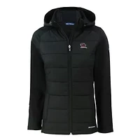 NCAA South Carolina Gamecocks Vault Evoke Hybrid Eco Softshell Recycled Full-Zip Hooded Jacket