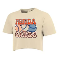 NCAA Florida Gators Baseball Cropped T-Shirt
