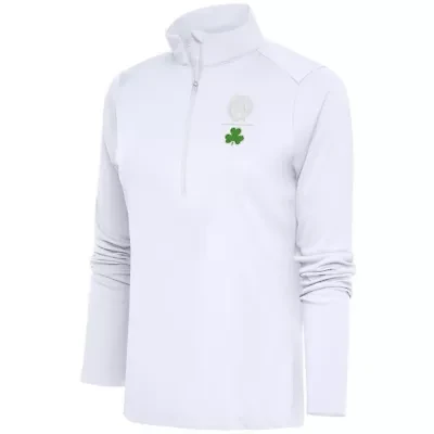 NBA Boston Celtics Shamrock Tribute Half-Zip Pullover Top