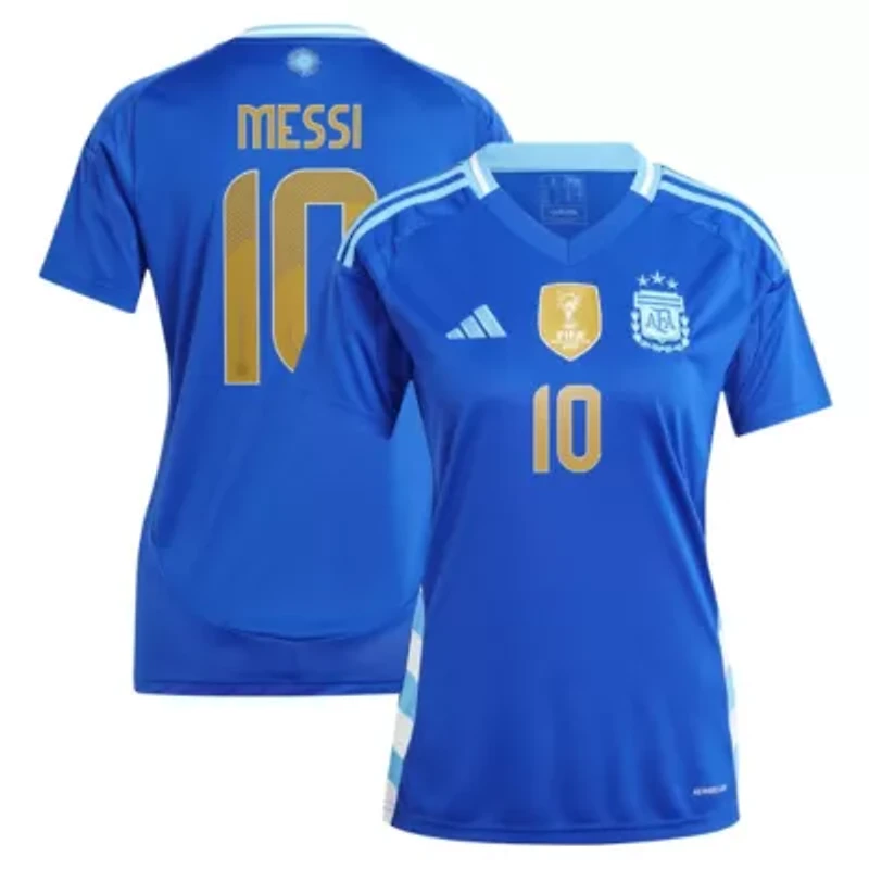 Soccer National Teams Lionel Messi Argentina Team 2024 Away Replica Player Jersey