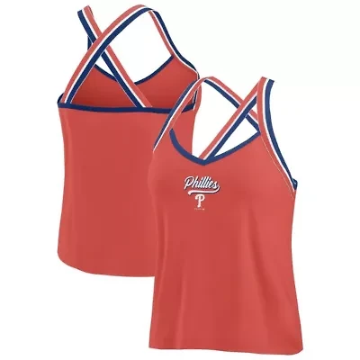 MLB Philadelphia Phillies Cross Strap Tank Top