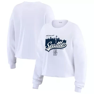MLB Seattle Mariners Domestic card Long Sleeve T-Shirt