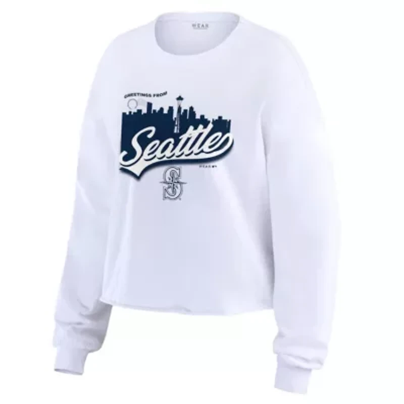 MLB Seattle Mariners Domestic card Long Sleeve T-Shirt